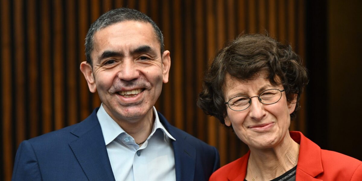 Ugur Sahin und Özlem Türeci, Gründerpaar des Biotechnologieunternehmens Biontech
