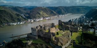 Burg Rheinfels über St. Goar am Rhein