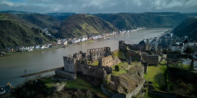 Burg Rheinfels über St. Goar am Rhein