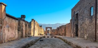 Hauptstraße von Pompeji