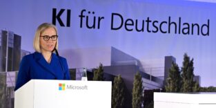 Agnes Heftberger, Vorsitzende der Geschäftsleitung von Microsoft Deutschland