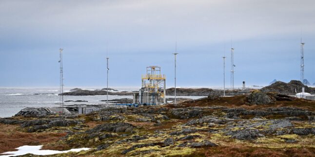 Startrampe des deutschen Unternehmens Isar Aerospace auf dem Weltraumbahnhof Andøya Space Port