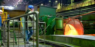 Metallurgisches Werk, Walzdraht, Stabproduktion