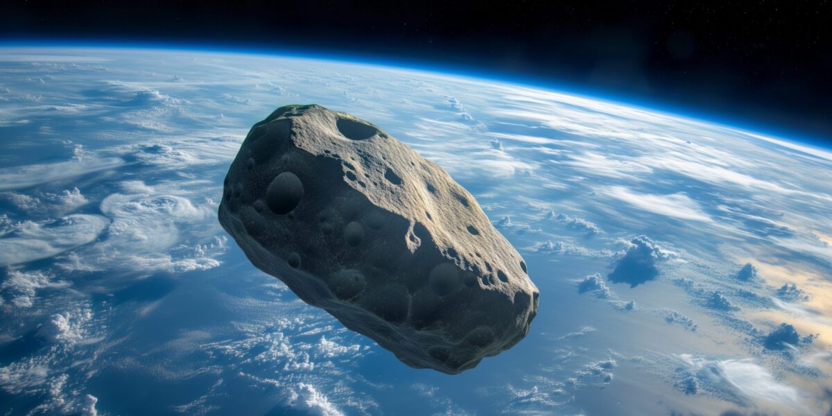 Asteroid auf dem Weg zur Erde