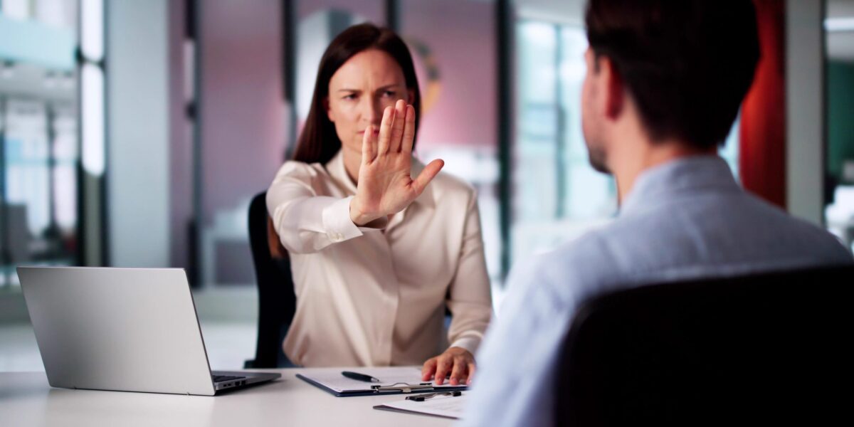 Photo Of Woman Making Stop Gesture