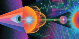 künstlerische Darstellung der Fusionsdiagnostik