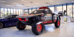 Audi RS Q e-tron, ausgestellt auf PIAE 2026 in Baden-Baden