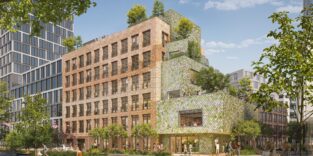 12.000 Schindeln für Münchner Bürohaus