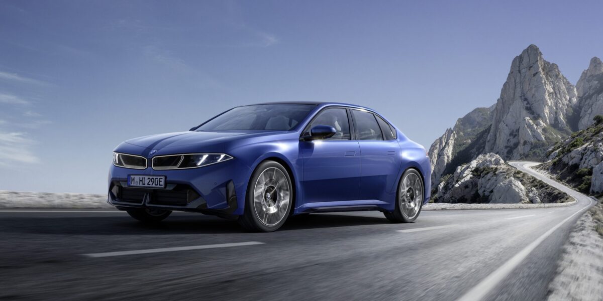 Front- und Seitenansicht des BMW i3 Neue Klasse