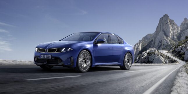 Front- und Seitenansicht des BMW i3 Neue Klasse