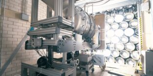 Bestrahlung des Solarreaktors