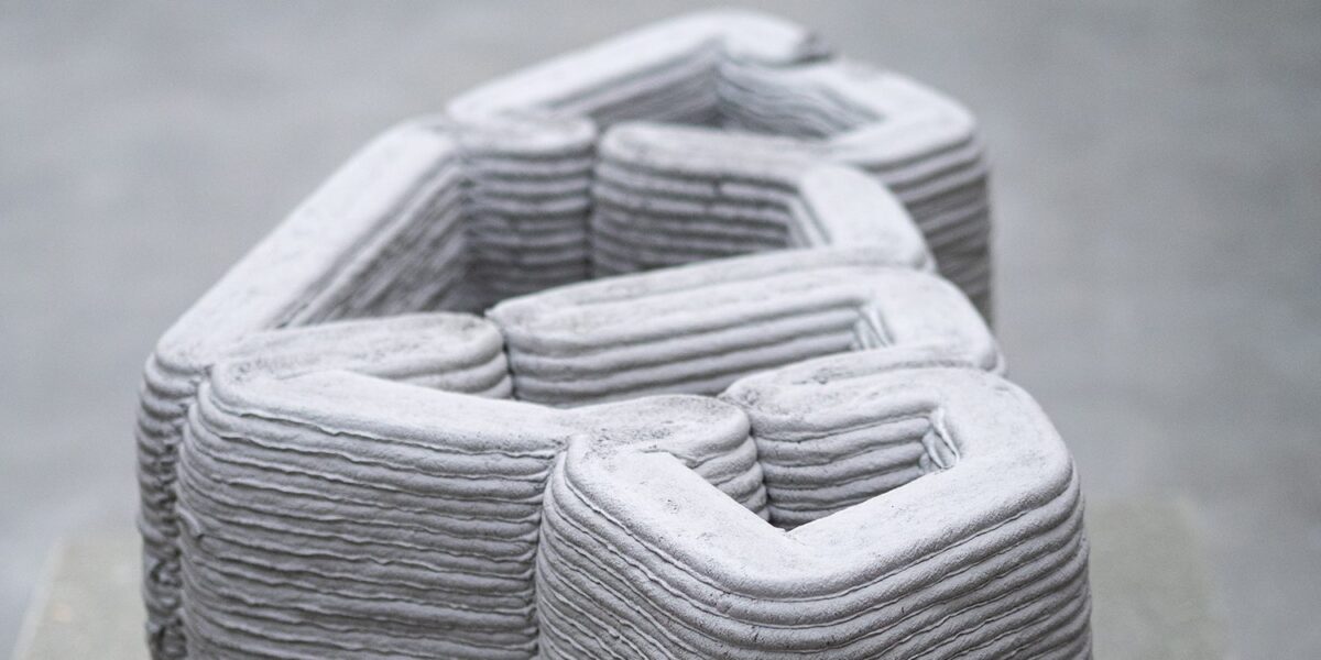 3D-gedruckte Betonbauteile