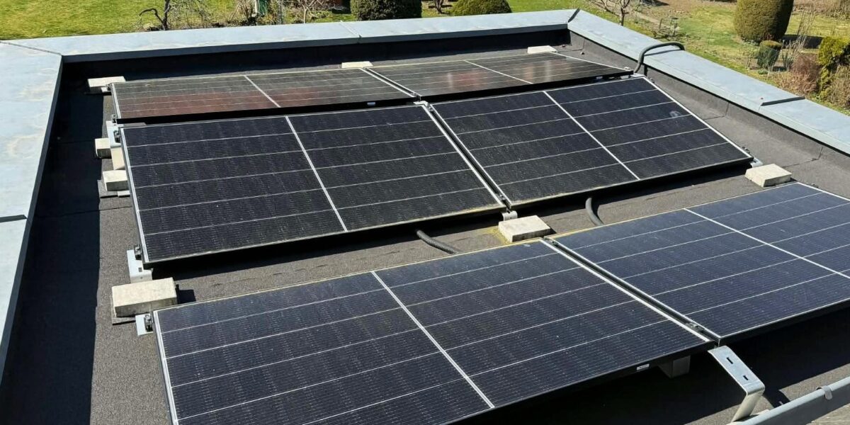 Photovoltaik auf Flachdach