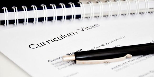 Lebenslauf-Unterlagen