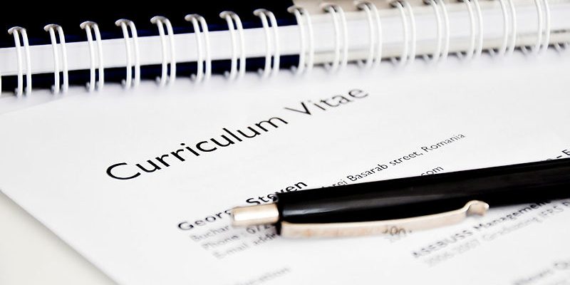 Lebenslauf-Unterlagen