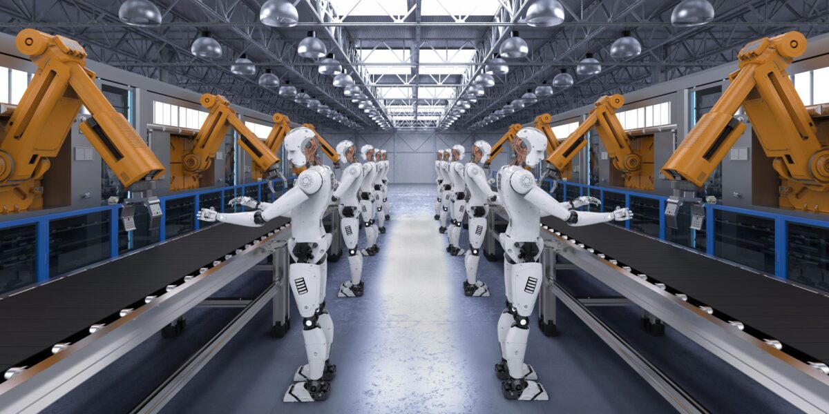 So soll es laut Schaeffler künftig in vielen Fabriken aussehen (Symbolbild). Foto: smarterpix / phonlamai