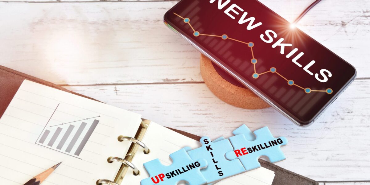 symbolbild Re-skilling und neue Skills