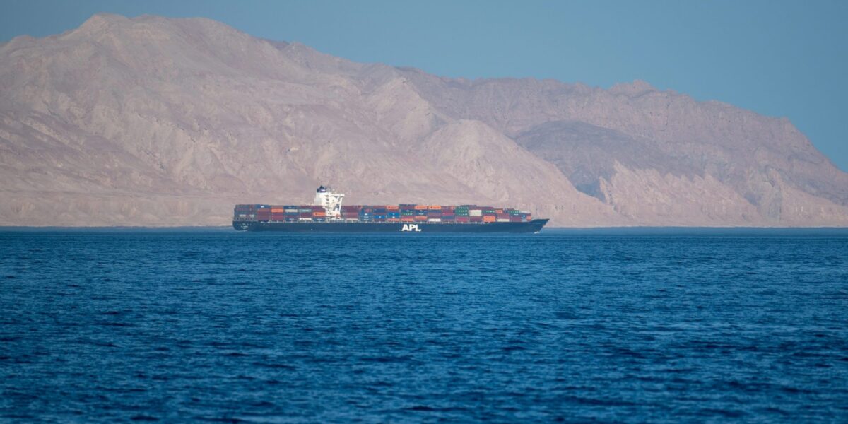 Frachter vor der iranischen Küste
