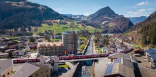 Solarfassade mit innovativem Brandschutz