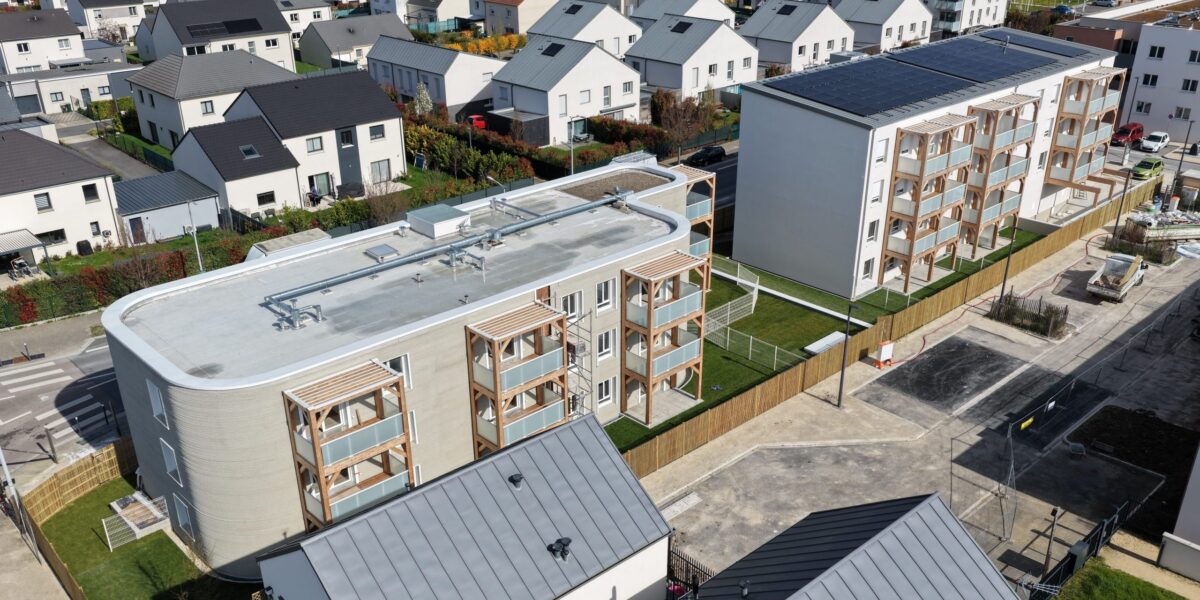 Europas größtes 3D-gedrucktes Mehrfamilienhaus