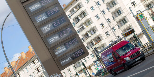 Sprit wird immer teurer