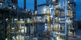 Seit April 2024 spaltet diese Demonstrationsanlage eines emissionsarm elektrisch beheizten Steamcrackers bei der BASF in Ludwighafen