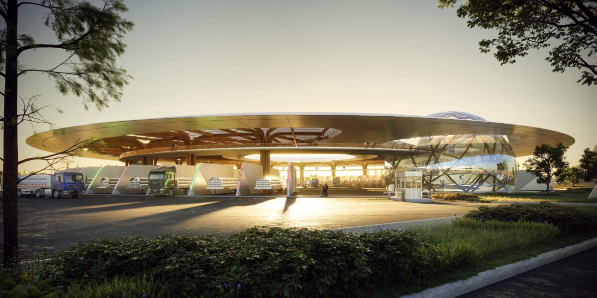 H2-Hub Neumünster Bodenansicht