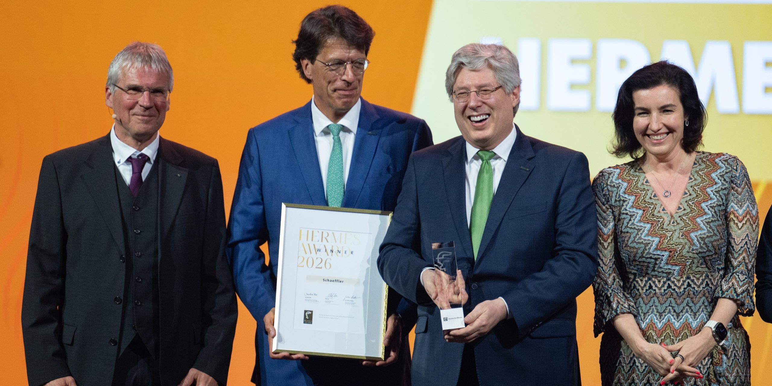 Hermes Award 2026 Preisübergabe