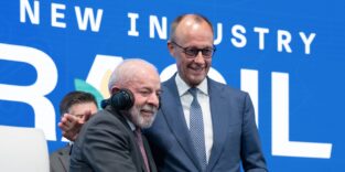 Lula und Merz Hannover Messe