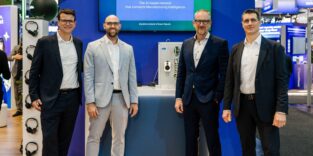 Vertreter der beteiligten Unternehmen bekräftigen auf der Hannover-Messe ihre künftige Zusammenarbeit