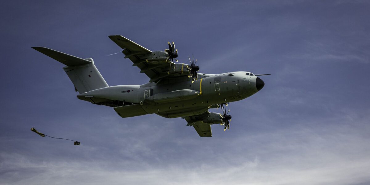 Fliegende Kiste Airdrop