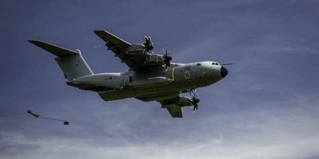 Fliegende Kiste Airdrop