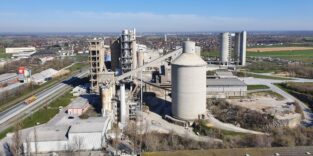 Zementwerk der Spenner GmbH in der Stadt Erwitte