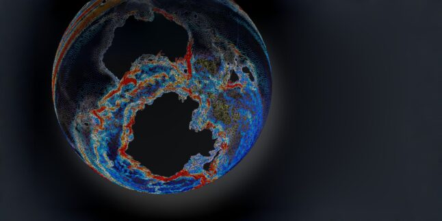 Modellsimulation des Antarktischen Zirkumpolarstroms
