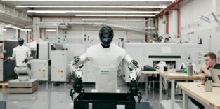 Humanoider Roboter bei Siemens