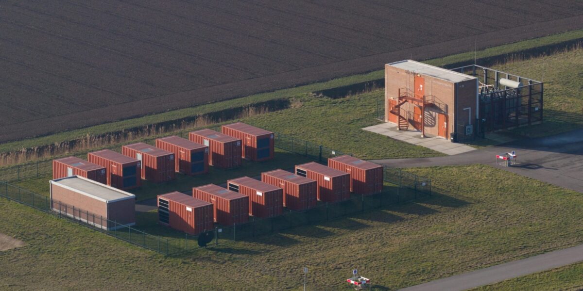 großskaliger Batteriespeicher