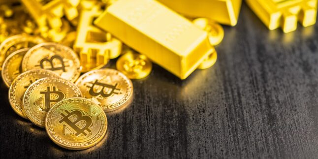 Bitcoin und Gold