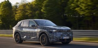 Testfahrt eines iX5 Hydrogen