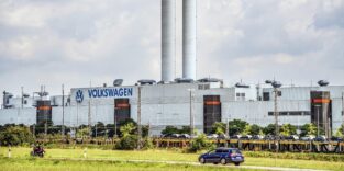 Volkswagenwerk Zwickau im Stadtteil Mosel