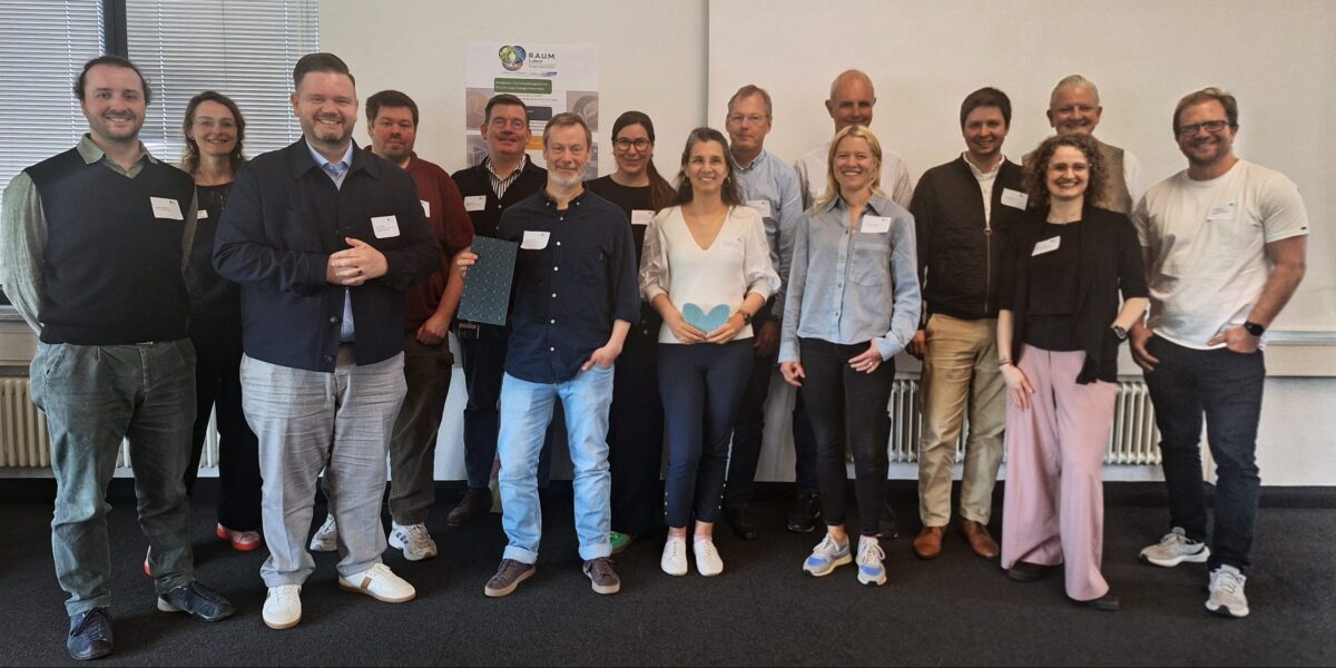 Projektpartner bei Eröffnungsveranstaltung des RAUM Labors Aachen