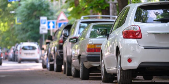 Autos in der Stadt