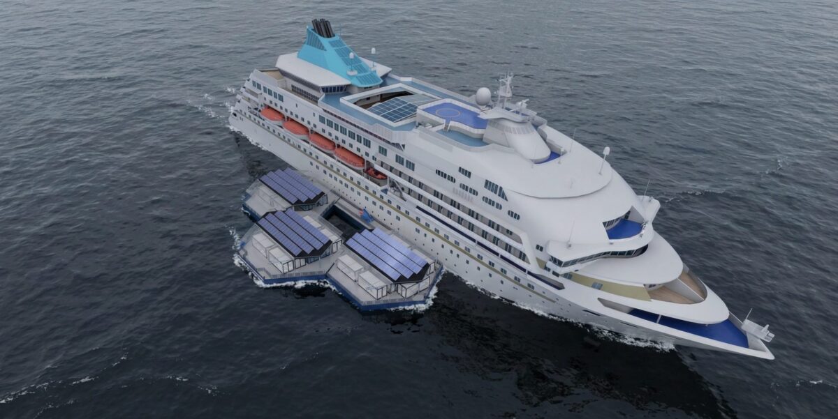 Rendering des hydrogen power hub