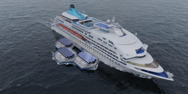Rendering des hydrogen power hub