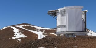 James Clerk Maxwell Telescope (JCMT) auf dem Maunakea in Hawaii
