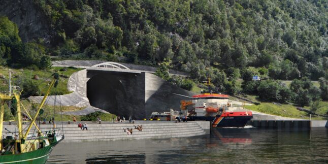 Stad Ship Tunnel Visualisierung