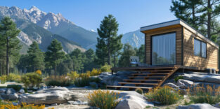 Tiny House in den Bergen