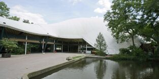 Multihalle Mannheim von außen