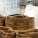 Erdmaterial wird im 3D-Druck verarbeitet