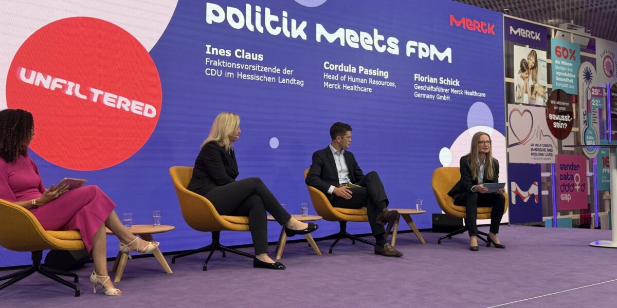 Panel-Diskussion bei Merck