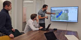 Start-up bei der Arbeit